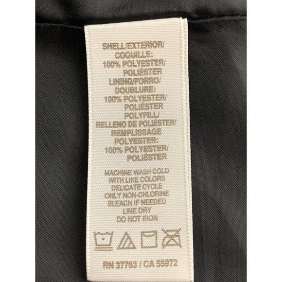 Rafaella Sport Herringbone Puffer Vest With Stand Collar & Zip Closure Medium - Picture 8 of 8